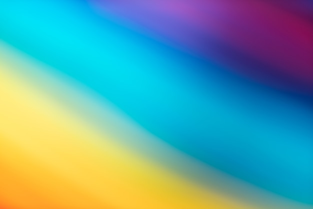 Free photo vivid blurred colorful wallpaper background