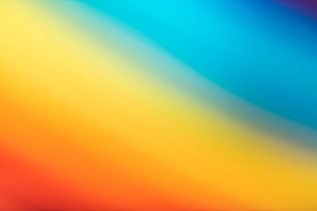 Free photo vivid blurred colorful wallpaper background