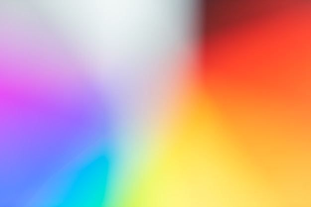 Free photo vivid blurred colorful wallpaper background