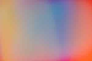 Free photo vivid blurred colorful wallpaper background