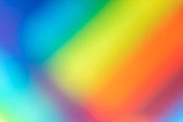 Free photo vivid blurred colorful wallpaper background