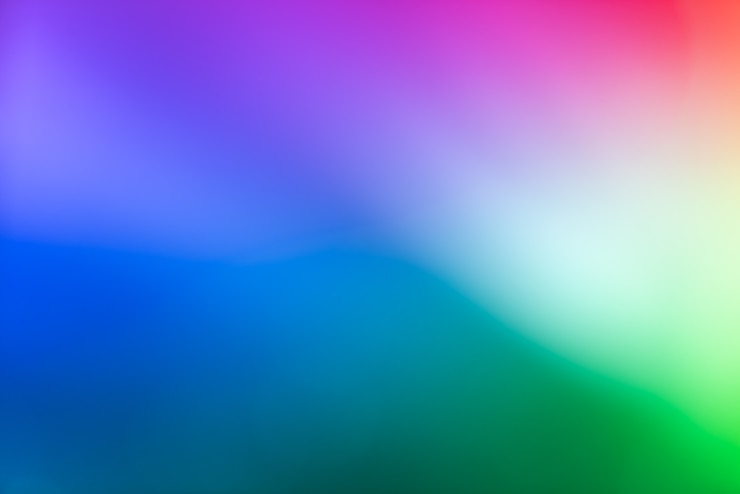 Free Photo vivid blurred colorful wallpaper background