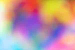 Free photo vivid blurred colorful wallpaper background