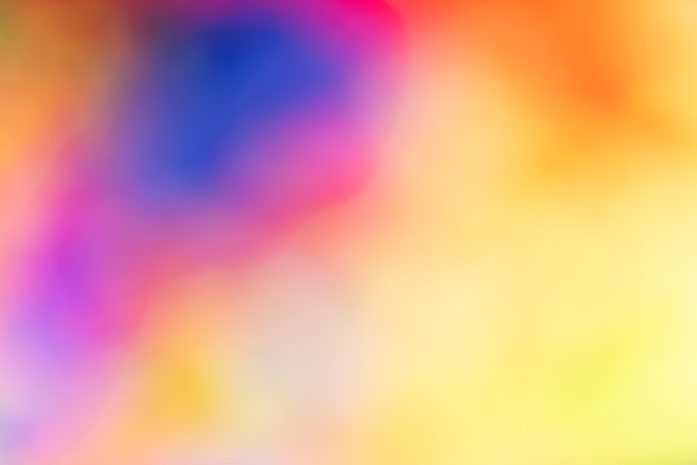 Free photo vivid blurred colorful wallpaper background