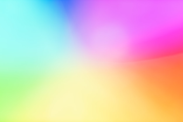 Free photo vivid blurred colorful wallpaper background