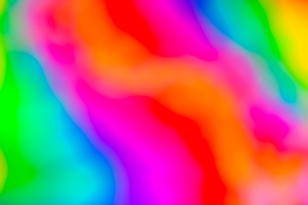 Free photo vivid blurred colorful wallpaper background