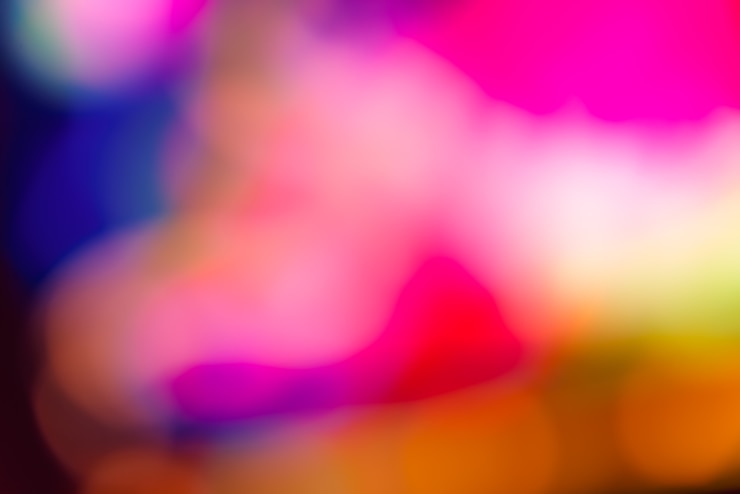 Free Photo vivid blurred colorful wallpaper background