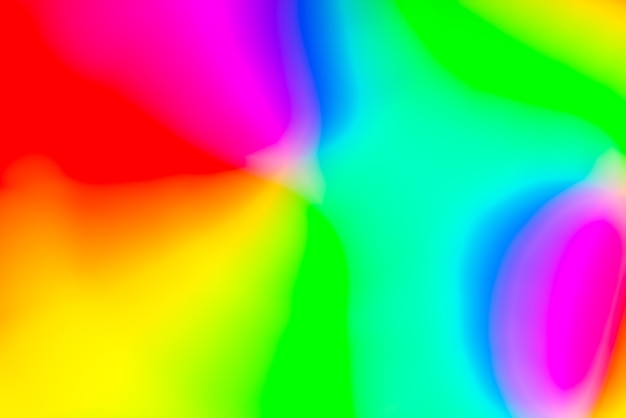 Free photo vivid blurred colorful wallpaper background