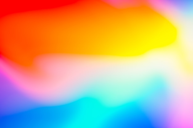 Free photo vivid blurred colorful wallpaper background