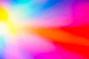 Free photo vivid blurred colorful wallpaper background