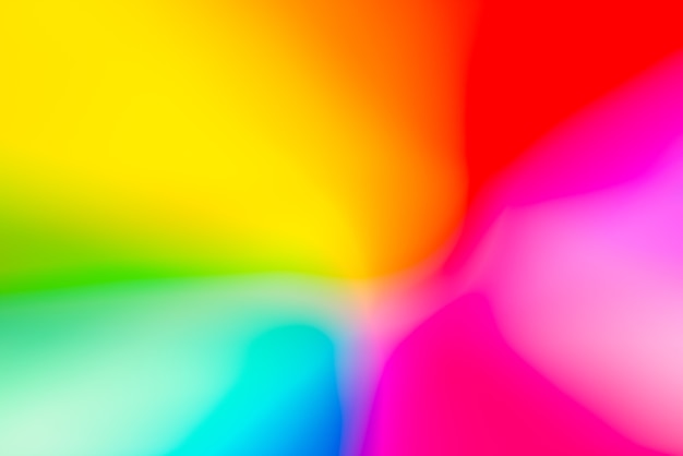 Free photo vivid blurred colorful wallpaper background