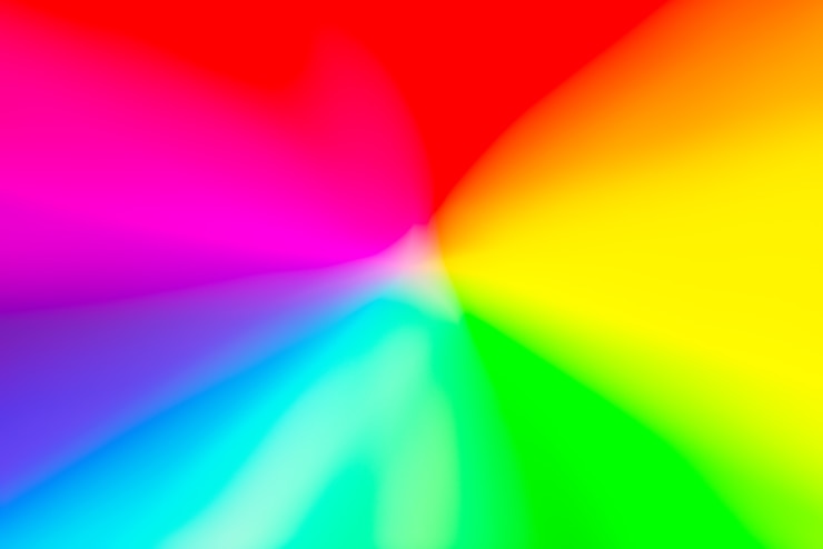 Free Photo vivid blurred colorful wallpaper background