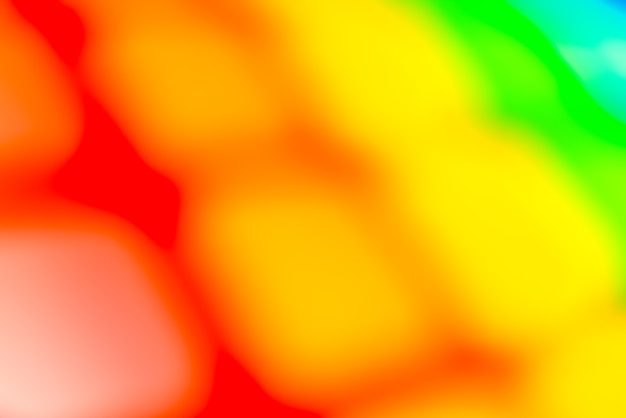 Free photo vivid blurred colorful wallpaper background