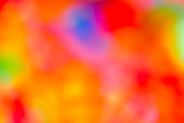 Free photo vivid blurred colorful wallpaper background