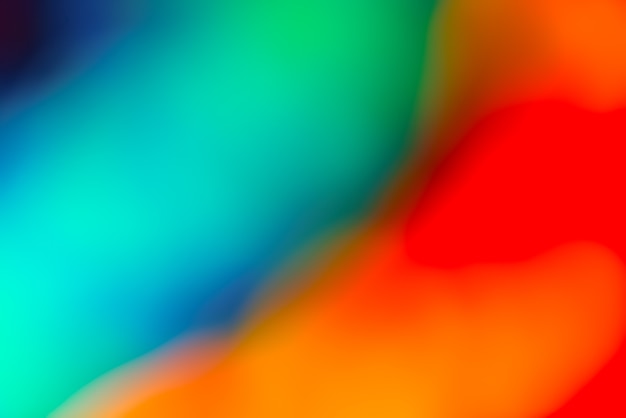 Free photo vivid blurred colorful wallpaper background