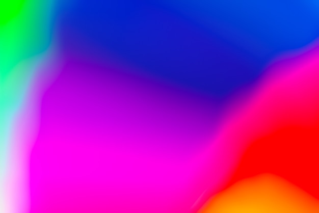 Free photo vivid blurred colorful wallpaper background