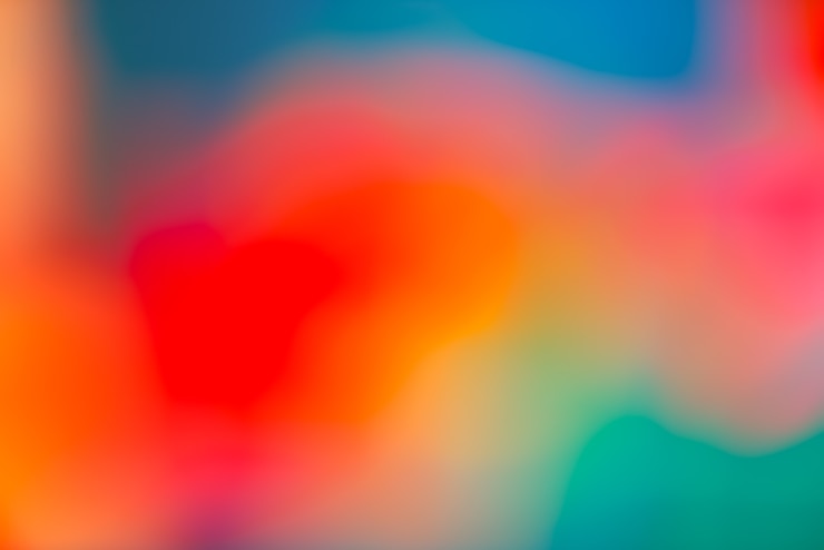 Free Photo vivid blurred colorful wallpaper background