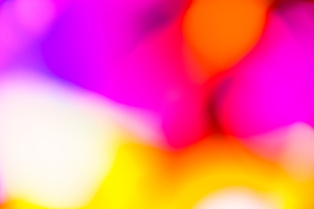 Free photo vivid blurred colorful wallpaper background