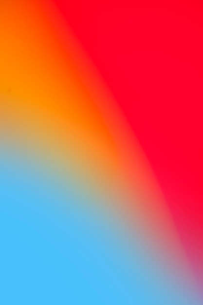 Vivid rainbow colors in gradient