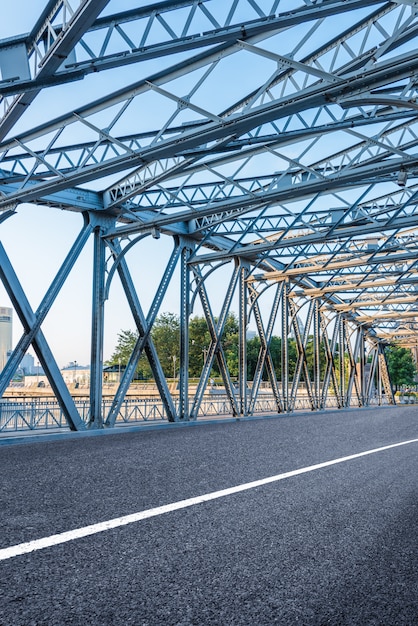 the Waibaidu bridge in Shanghai