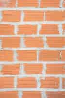 Free photo wall of brown bricks