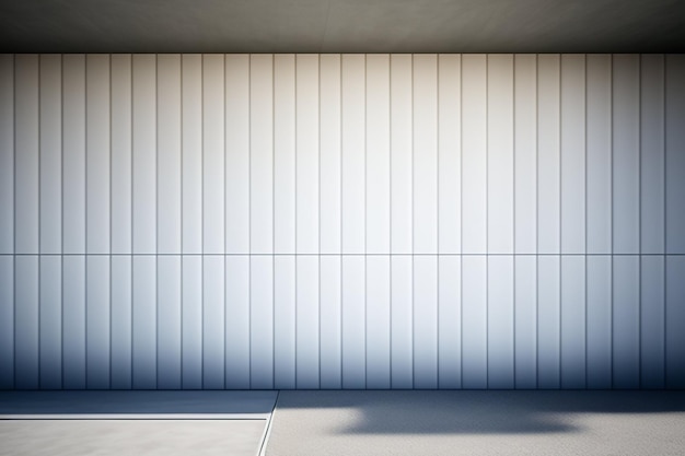 A wall with a white background and a line of lines on it