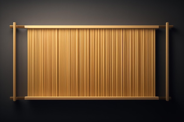 Foto gratuita un muro con un pannello di legno che dice 