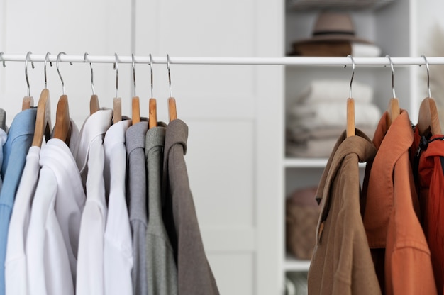 Free photo wardrobe renovation for winter