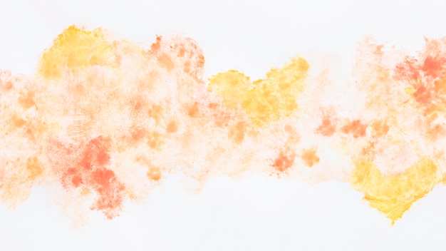 Free photo warm watercolor cloud shapes