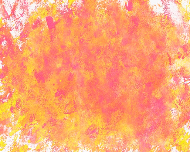 Free photo warm watercolor paint splash