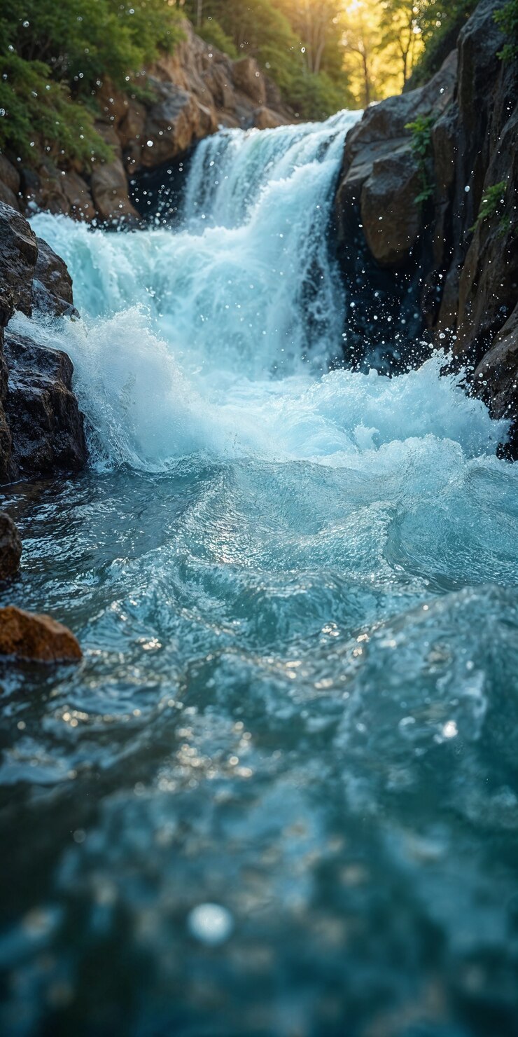 Free Photo water in different environments