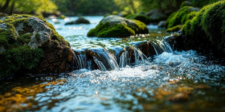Free Photo water in different environments