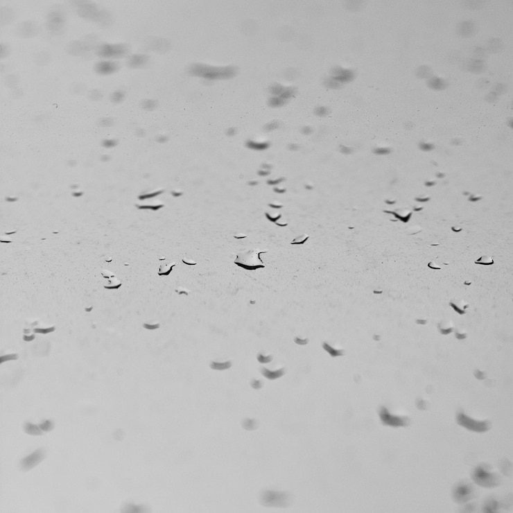 Free Photo water drops over glass