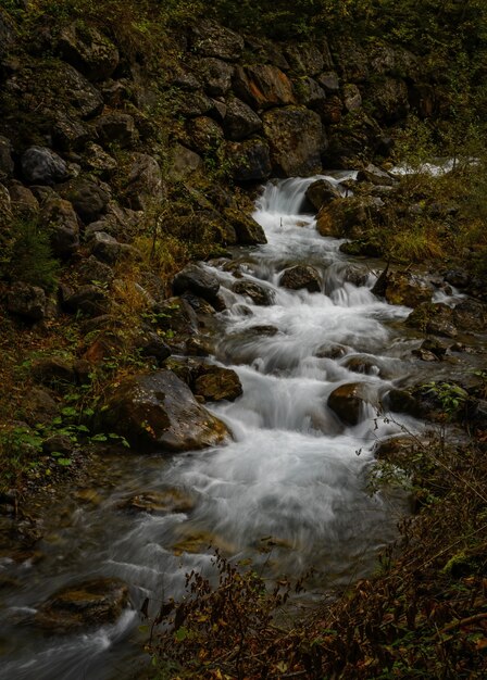 Water flowing, river