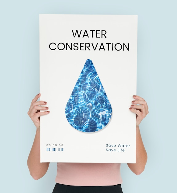 Water Recycling Conservation Droplet Concept