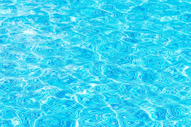Water surface on the pool