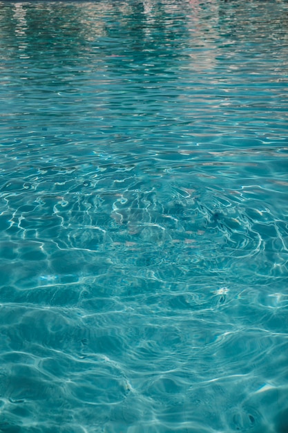 Water of swimming pool