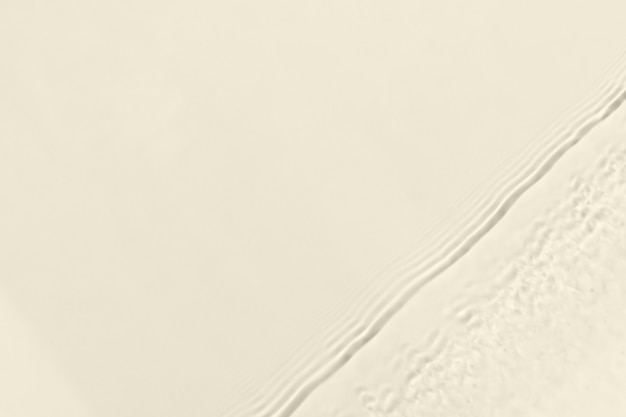 Free photo water wave texture background, beige design