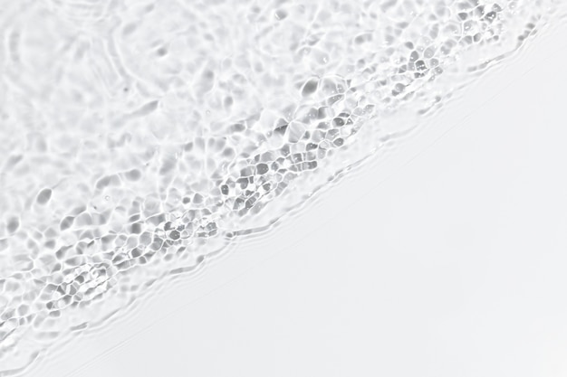 Бесплатное фото Водная волна текстуры фона, белый дизайн