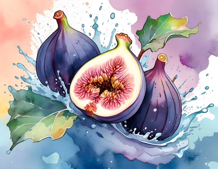 Free Photo watercolor assortment of fruits