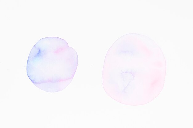 Watercolor design element on white background