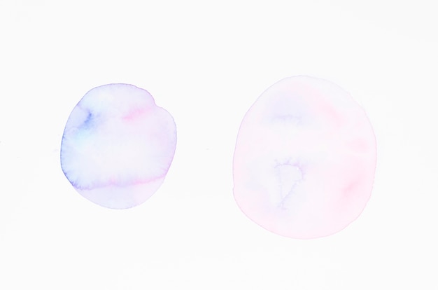 Watercolor design element on white background
