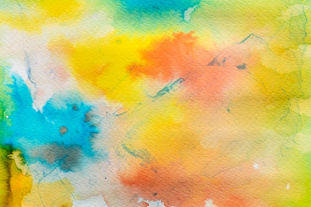 Watercolor gradient colored background