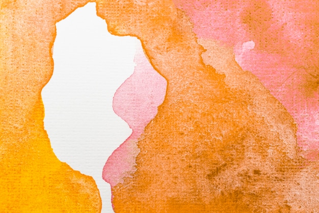 Watercolor gradient warm colored background