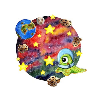 宇宙飛行士の男の子の女の子の宇宙服宇宙飛行士の星は 水彩の宇宙飛行士の漫画の子供を分離しました プレミアムベクター 宇宙飛行士の男の子の女の子の宇宙服宇宙飛行士の星は 水彩の宇宙飛行士の漫画の子供を分離しました プレミアムベクター