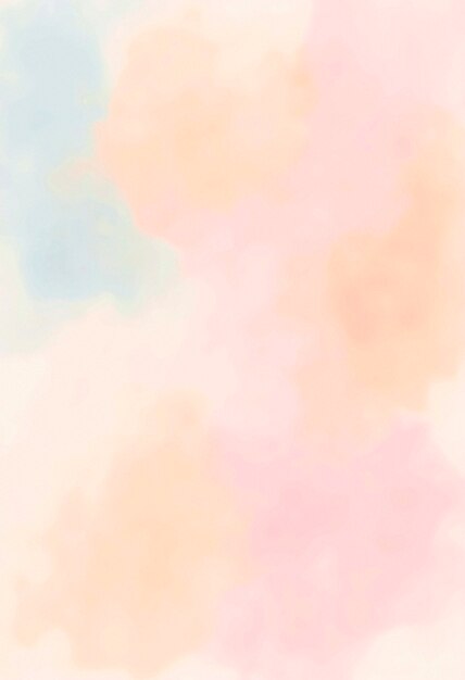 Watercolor pastel background