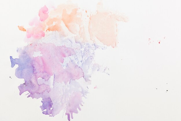 Watercolor splash background