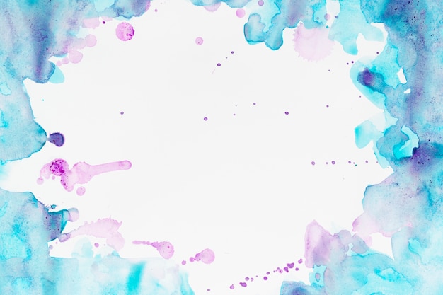 Watercolor splash background