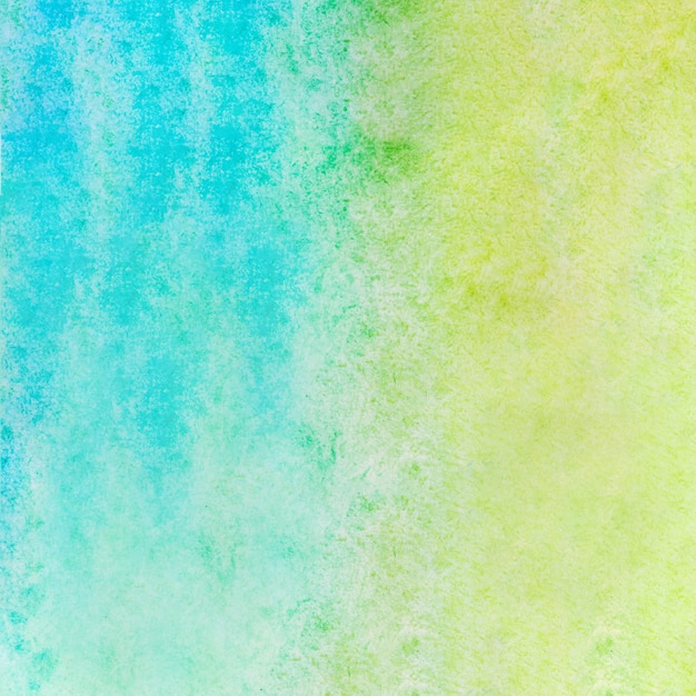 無料写真 水彩テクスチャ背景の青と緑