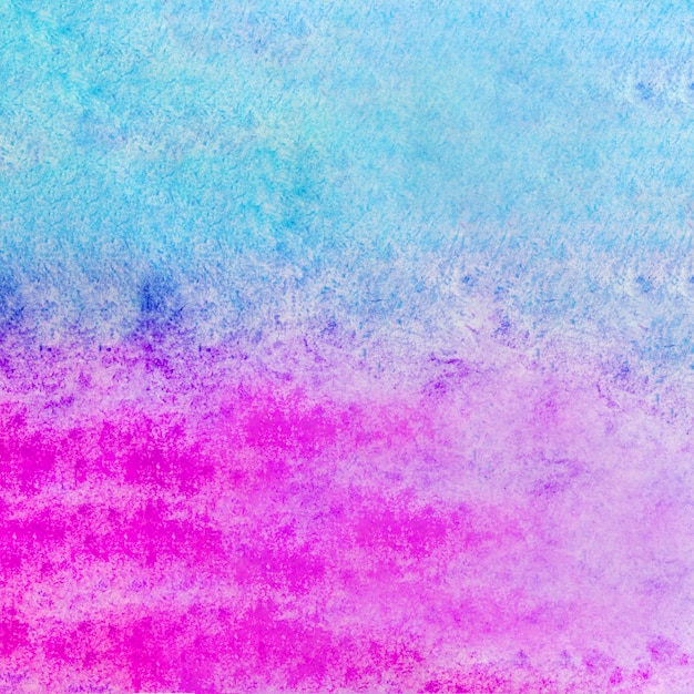 Watercolor texture background blue and pink